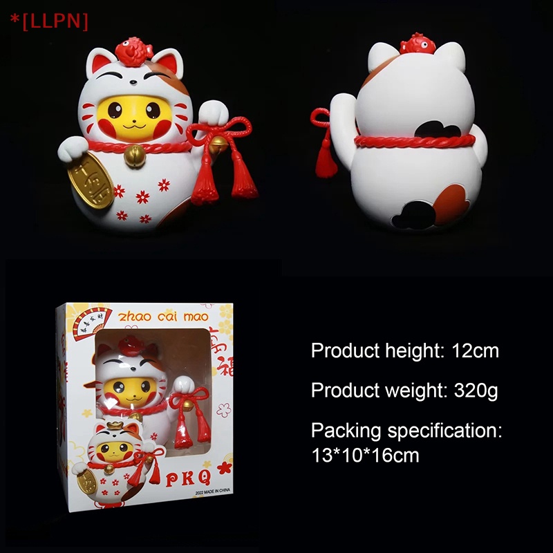 Đồ trang trí Pikachu Bằng Pvc Dùng Trang Trí