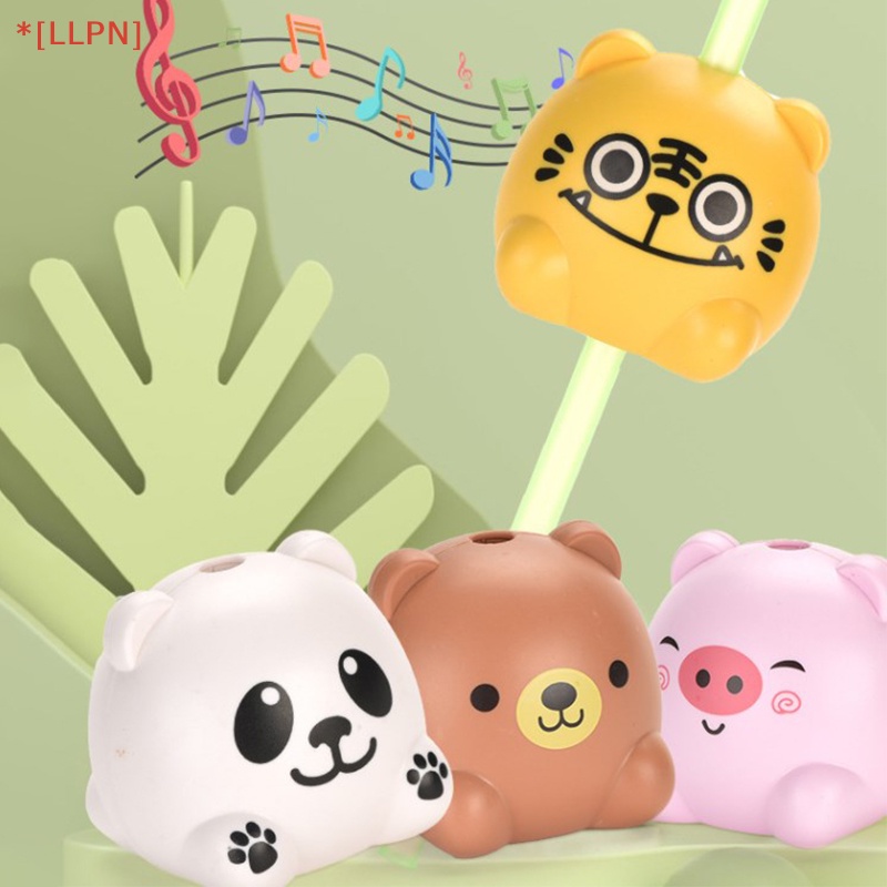 [loyaltysun] Ống Hút Hình Động Vật Dễ Thương Có Thể Tái Sử Dụng Cho Tiệc Chào Mừng Trẻ Em