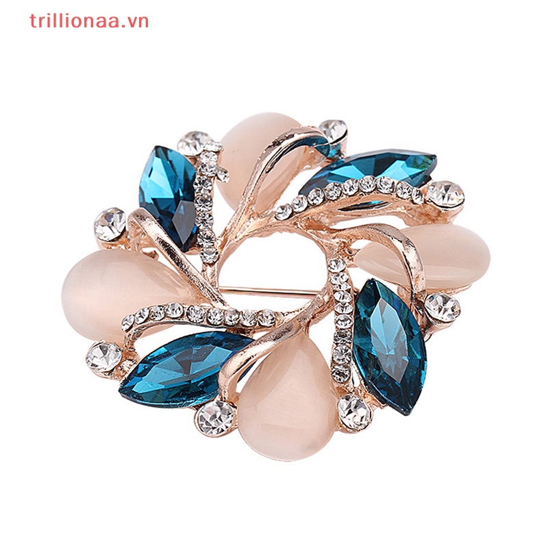Trillionaa 1 Trâm Cài Áo Hình Bauhinia Pha Lê Thời Trang Mới Cho Nữ VN