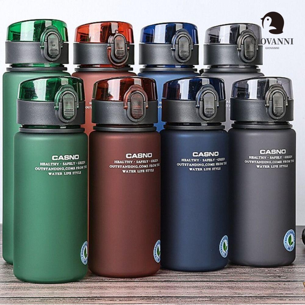 Bình Nước Nhựa Có Nắp Tiện Dụng Cho Các Hoạt Động Thể Thao Ngoài Trời