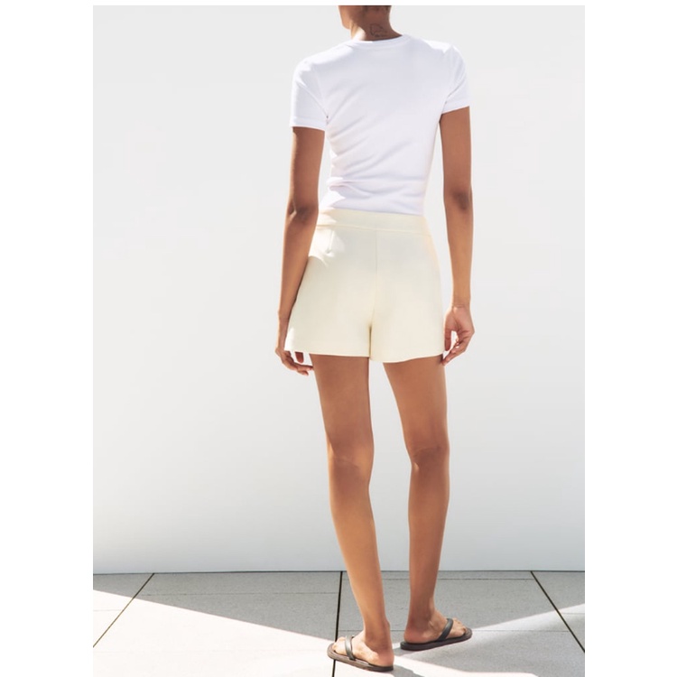 Zara Quần culottes Lưng Cao Thời Trang Mùa Hè Dành Cho Nữ 235427407 7385517