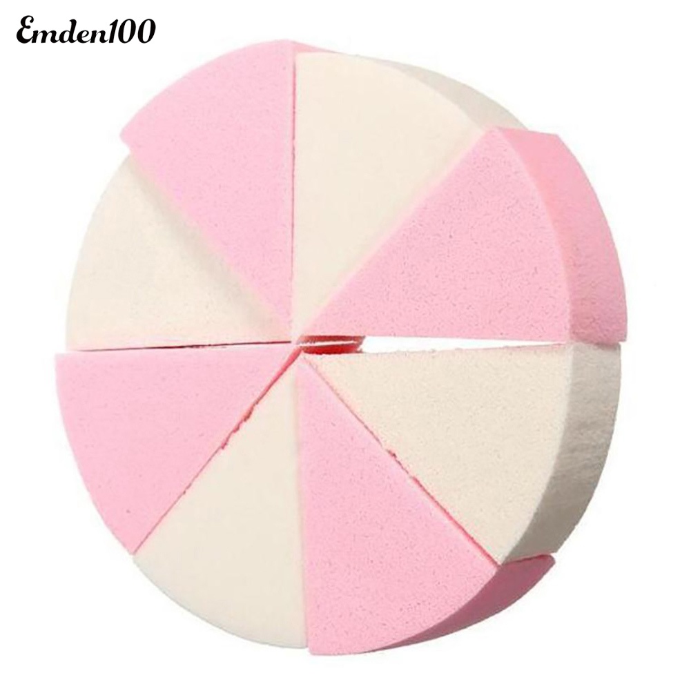 Set 8 Mút Trang Điểm Hình Tam Giác Mềm Mịn Chuyên Nghiệp