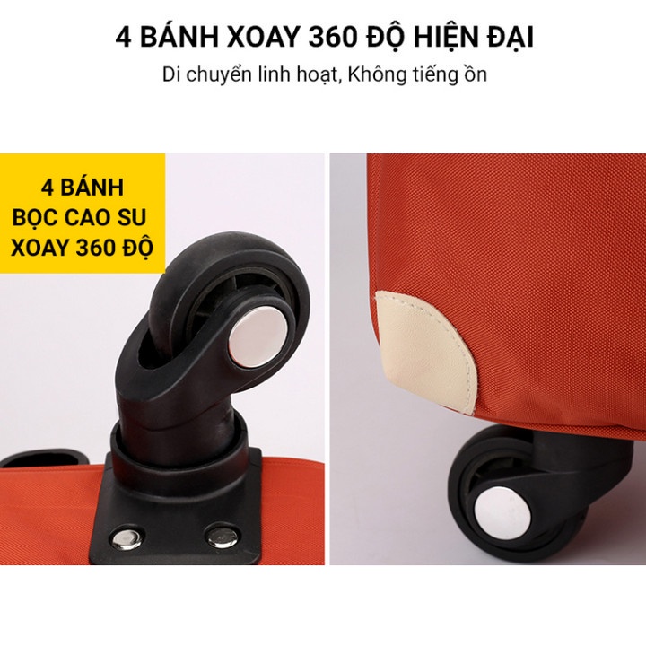 Bộ Vali Túi Du Lịch Double CarryOn Luggage