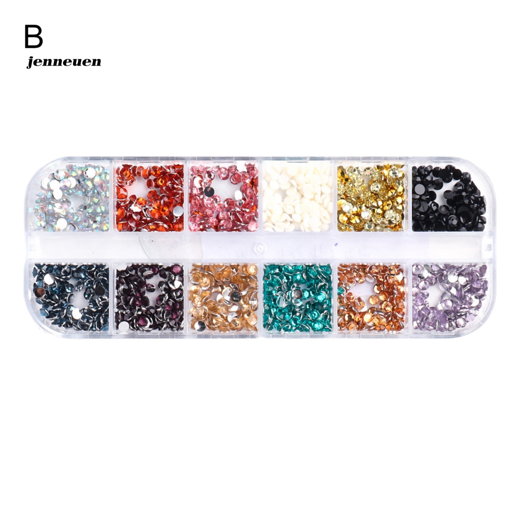 Đá Đính Trang Trí Móng Tay Nghệ Thuật Bằng Nhựa Resin Lưng