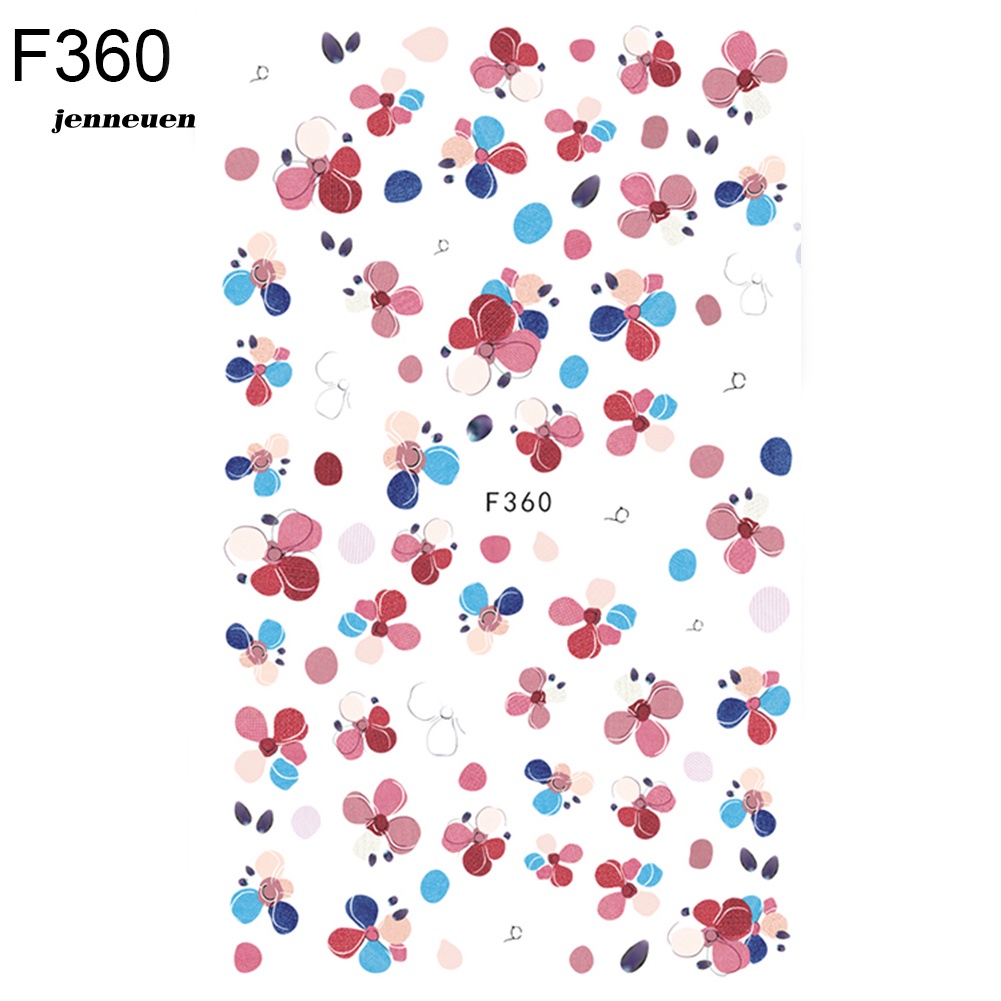 Miếng Dán Trang Trí Móng Nghệ Thuật Nhiều Họa Tiết Xinh Xắn