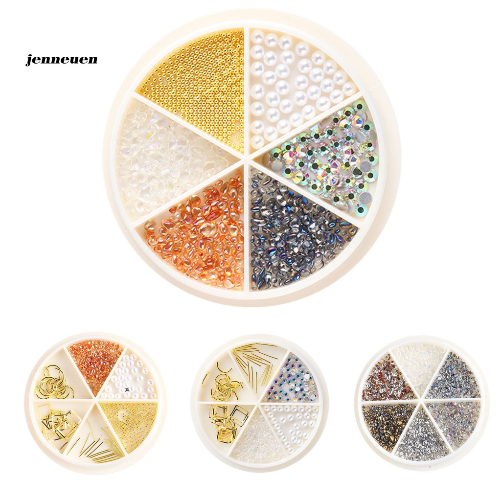 Phụ Kiện Trang Trí Móng Tay Bằng Kim Loại Nhiều Hình Dạng