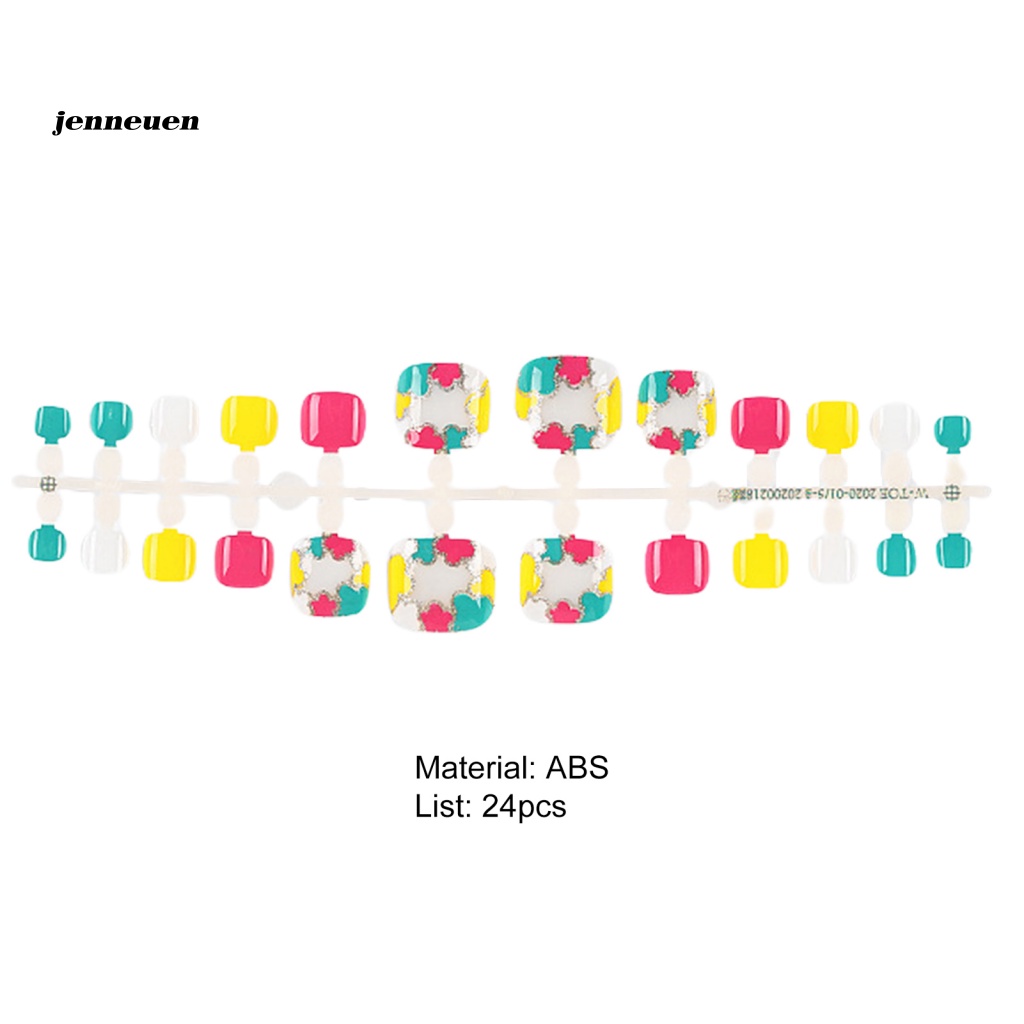 1 Hộp Móng Tay Giả Nhẹ Che Phủ Toàn Diện