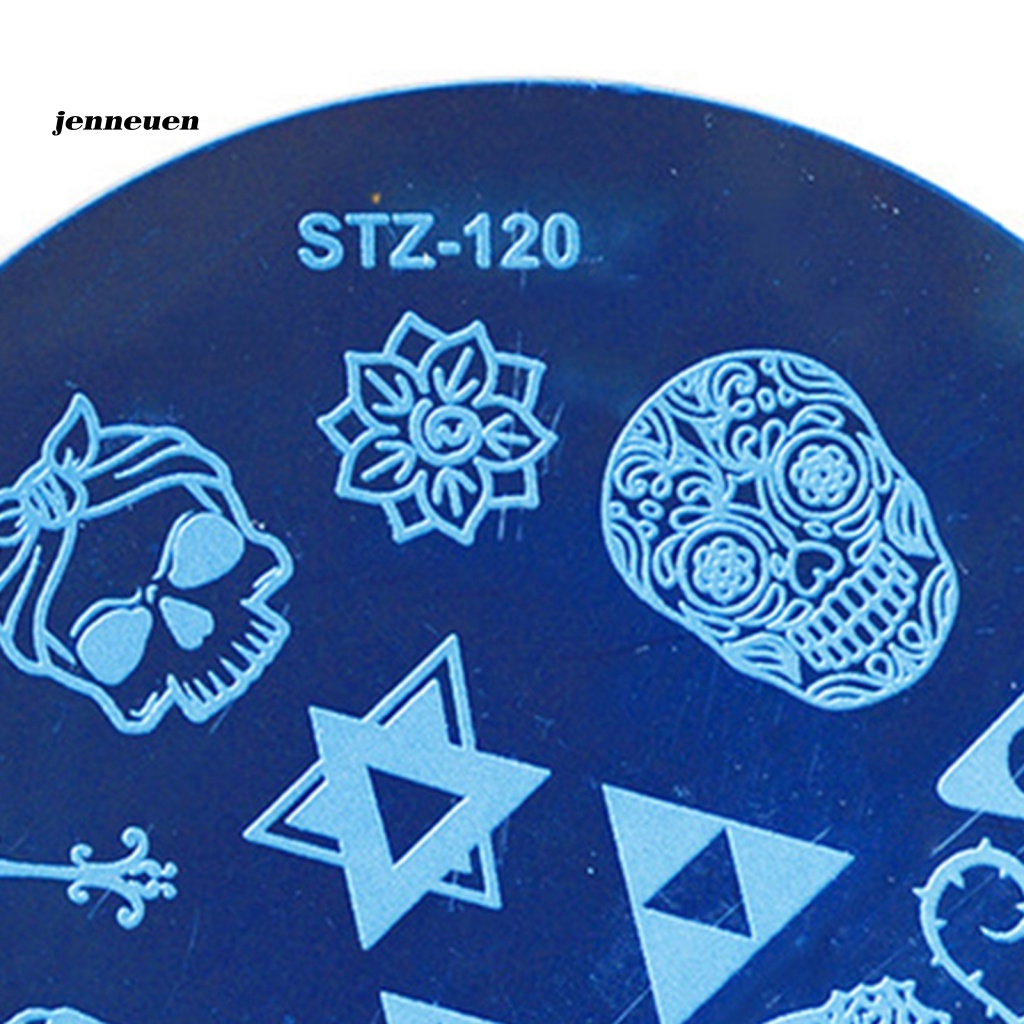 Jen Đĩa Tem In Móng Tay Nghệ Thuật Quyến Rũ Dễ Sử Dụng Cho Salon / Halloween