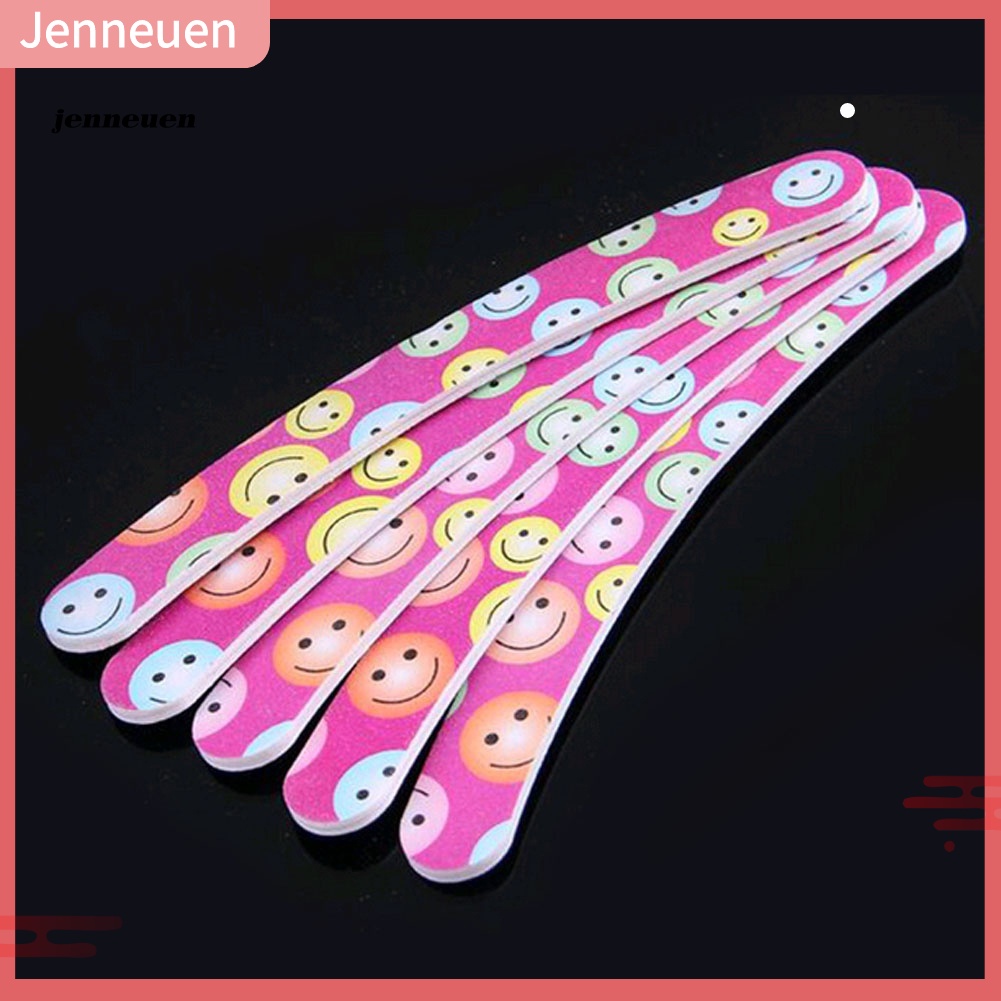 Bộ 5 Cây Dũa Móng Tay Dạng Khối Bằng Acrylic