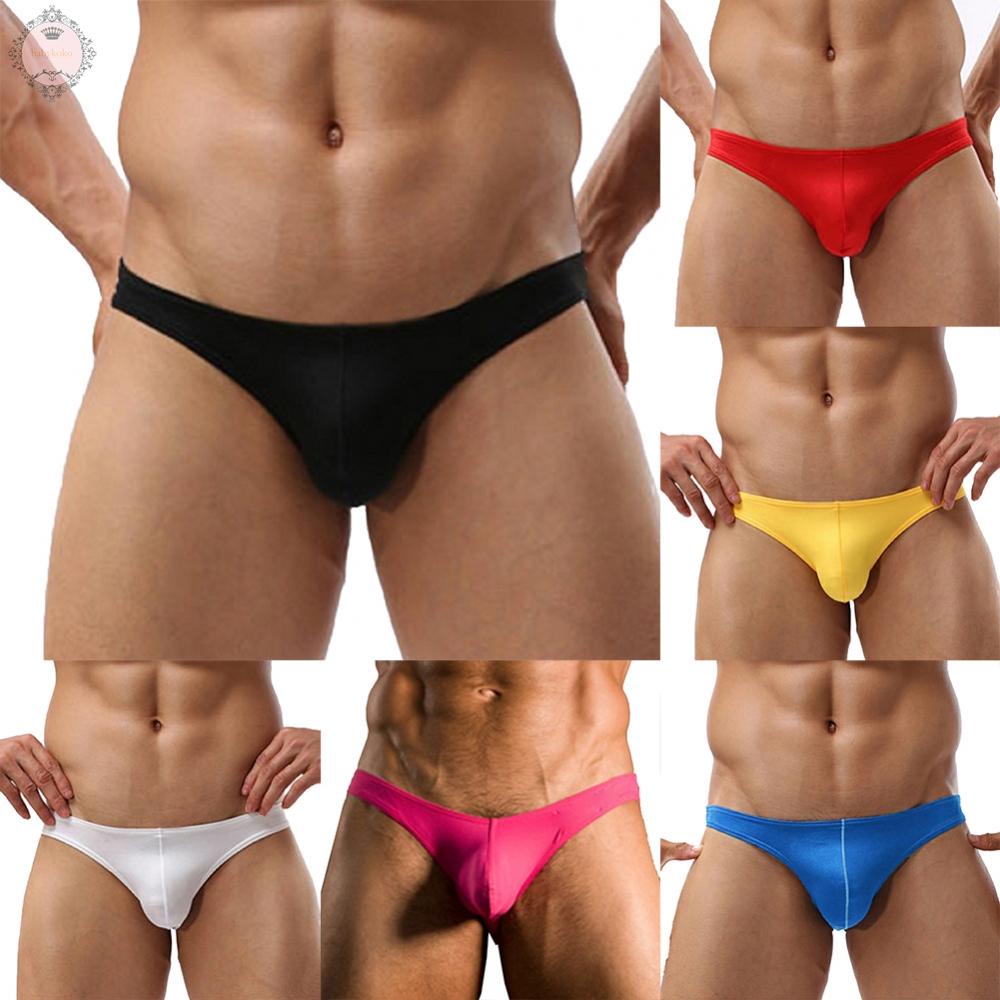 Mens Underwear Breathable T-back Briefs Thongs G-string Underpants Jockstrap