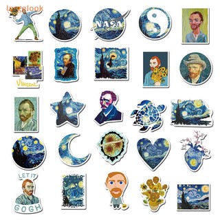 Set 40 Sticker Vincent Willem Họa Sĩ Van Gogh