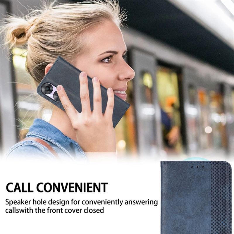 Ốp Điện Thoại Da Gập Nam Châm Có Ngăn Đựng Bút Cho Samsung Galaxy Z Fold 5 2023 Galaxy Z Fold5 4 3