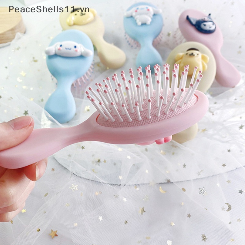 Lược Chải Tóc Có Đệm Khí Họa Tiết Hoạt Hình Cinnamon Dễ Thương Làm Quà Tặng Sinh Nhật Cho Bạn Gái