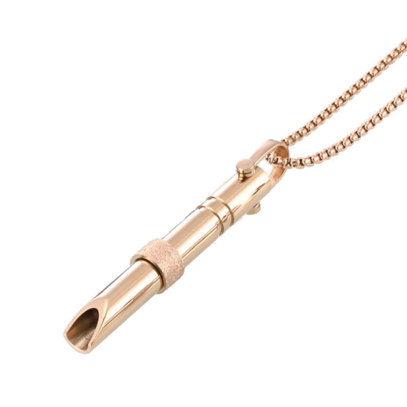 Boom stress relief mindful breathing vòng cổ bằng thép không gỉ mindfulness vòng cổ để thư giãn giảm lo âu necklac