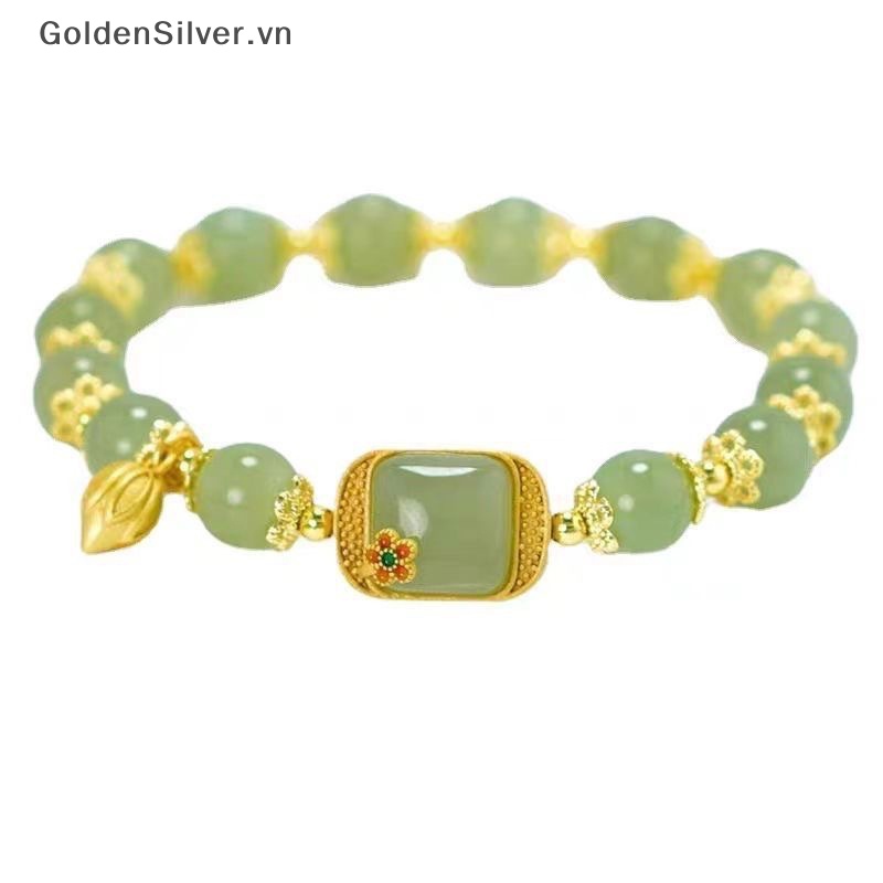 Vòng Tay Chuỗi Hạt May Mắn Màu Bạc / Vàng Sáng Tạo Thời Trang Cho Nữ