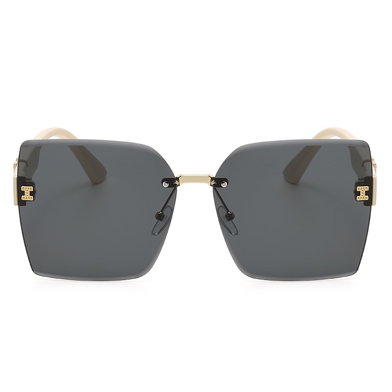 Kính Mát Thời Trang Khung Tok Tok Tok 2023 Không Gọng Màu Gradient Dành Cho Bạn Nữ