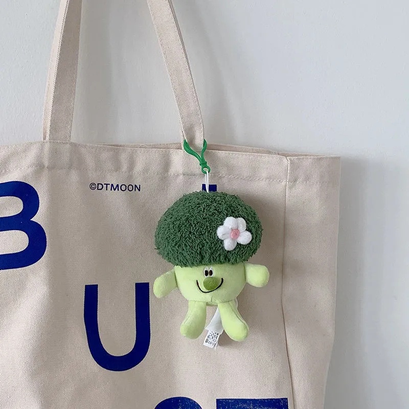 Móc Khóa Hình Rau Củ Quả Bằng Tre Sáng Tạo