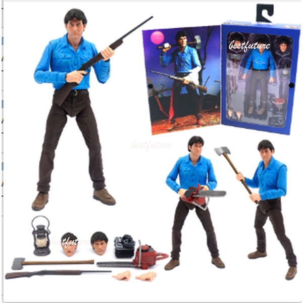 Neca Mô Hình Nhân Vật Tro Trong Phim The Evil Dead Kỉ Niệm Lần Thứ 40