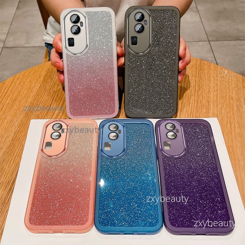 Ốp Điện Thoại TPU Silicone Dẻo Mỏng In Hình Ngôi Sao Lấp Lánh Cho OPPO Reno 10 Pro Plus 5G 2023 Reno 10 10 Pro 10 Pro + Reno 10 Pro