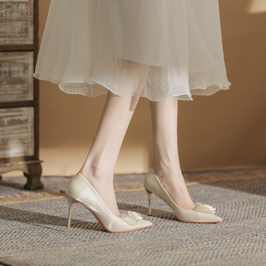 Giày Cao Gót Mũi Nhọn Thiết Kế Mới Thời Trang Dành Cho Năm 2023