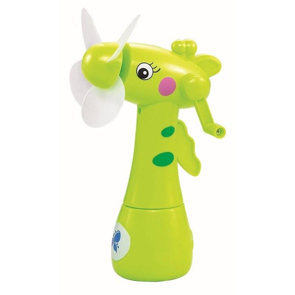 Narcis Quạt Phun Sương Tạo Ẩm Cầm Tay mini Hình Hươu Cao Cổ Hoạt Hình Dành Cho Trẻ Em Đi Du Lịch Ngoài Trời