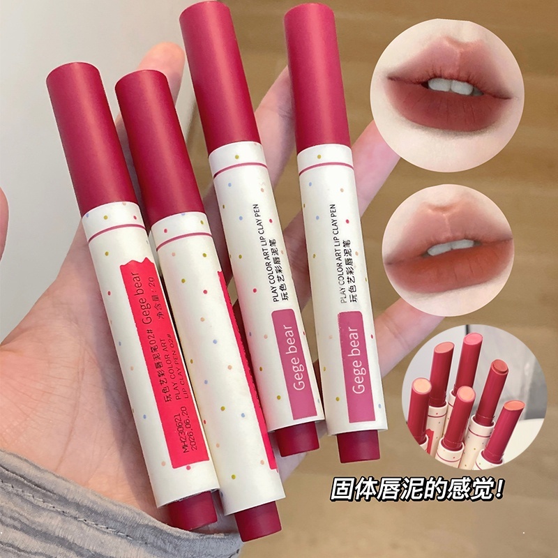 Son Bút Chì Chống Nước Lâu Trôi Không Dễ Phai Màu Gege Bear
