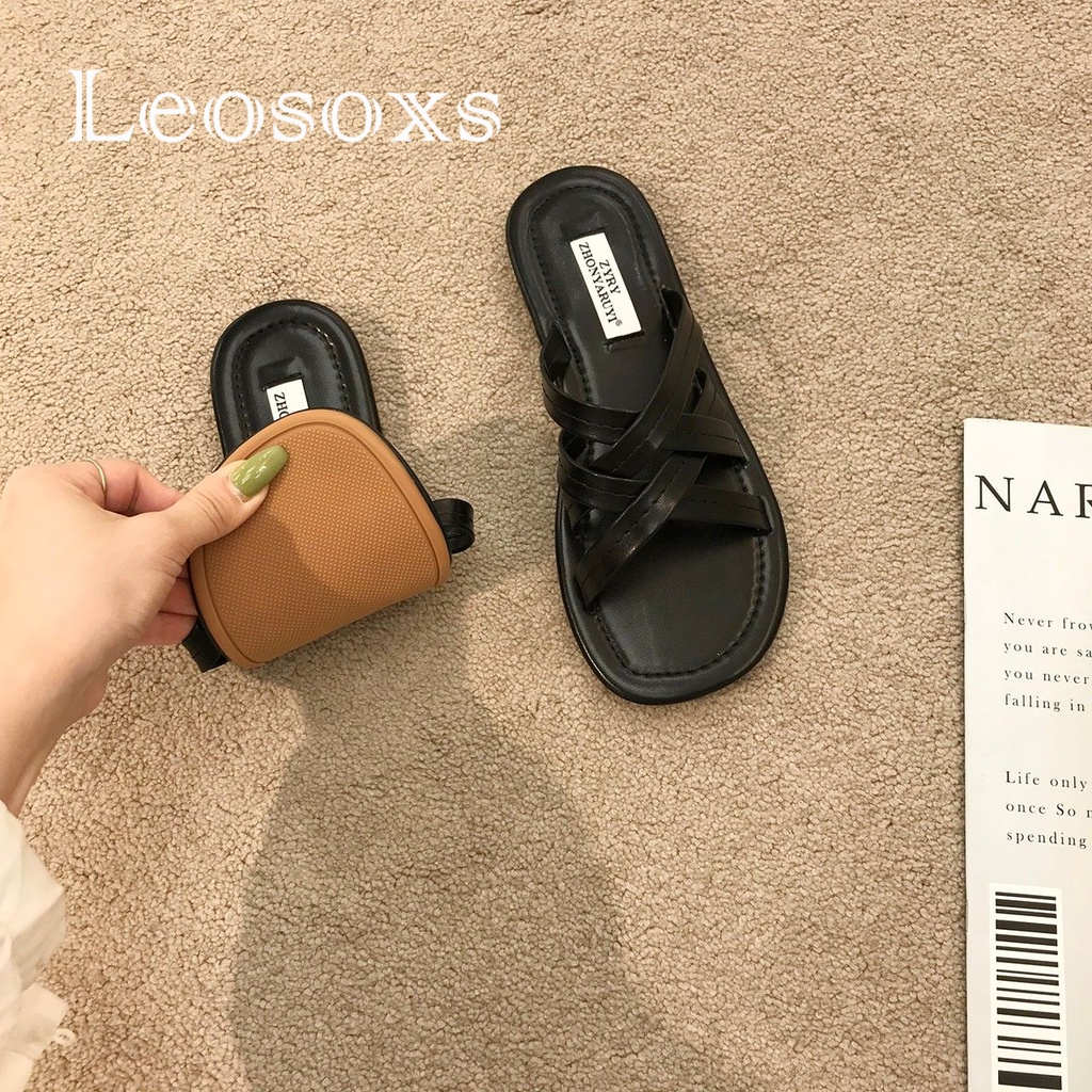 Dép LEOSOXS 072416 đế cao chống trượt thời trang dành cho nữ