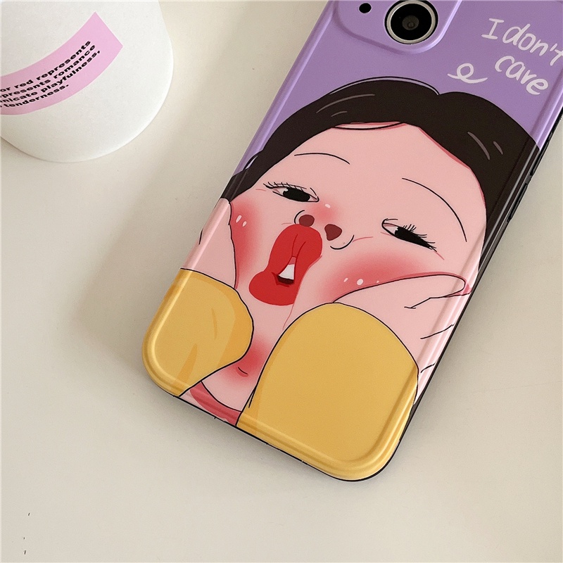 Ốp Điện Thoại Mềm Hình Hoạt Hình Vui Nhộn Cho IPhone14 14Pro 14ProMax 13 13Pro 13ProMax 12 12PRO 12ProMax 11