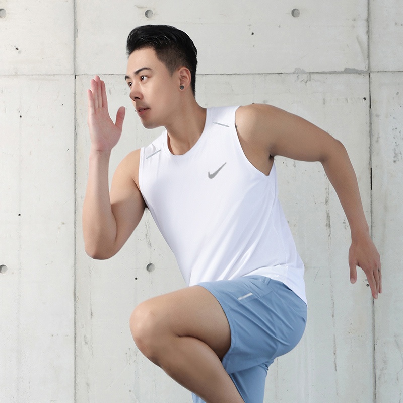 Áo Ba Lỗ Chơi Bóng Rổ nike Chất Liệu Co Giãn Nhanh Khô Thoáng Khí Thời Trang Cho Nam Size l-8xl