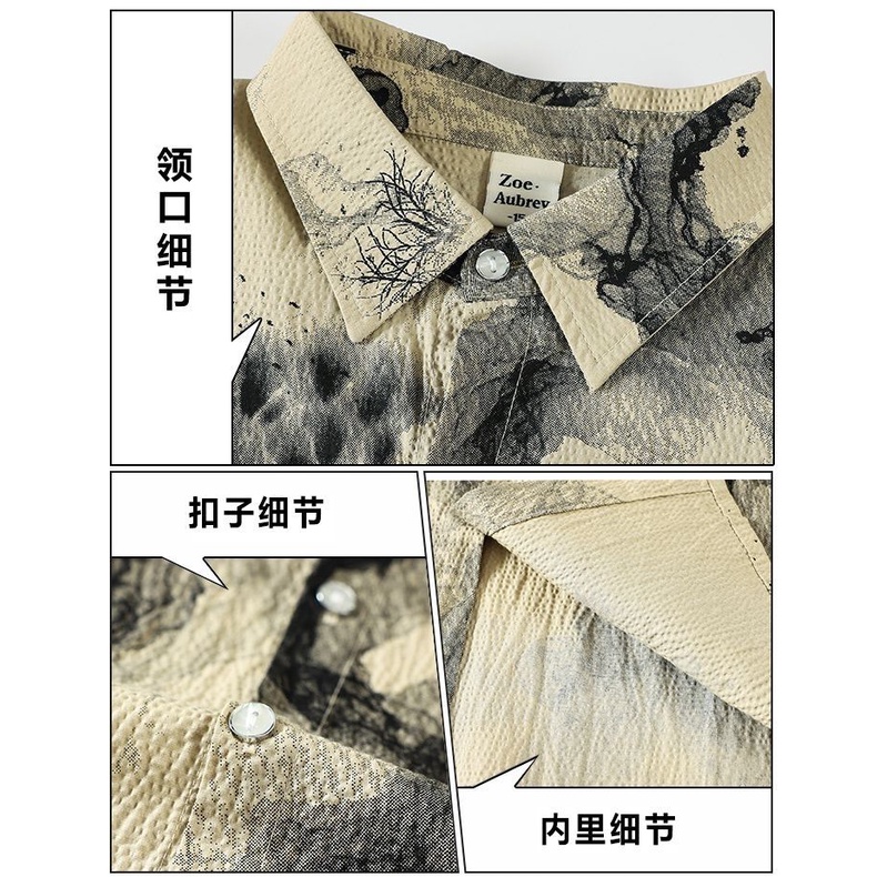 Áo Sơ Mi Ngắn Tay Thời Trang Mùa Hè Mới 2023 Dành Cho Bé Trai 5-6 - 7-8 - 9-10 - 11-12 - 13-14 Tuổi