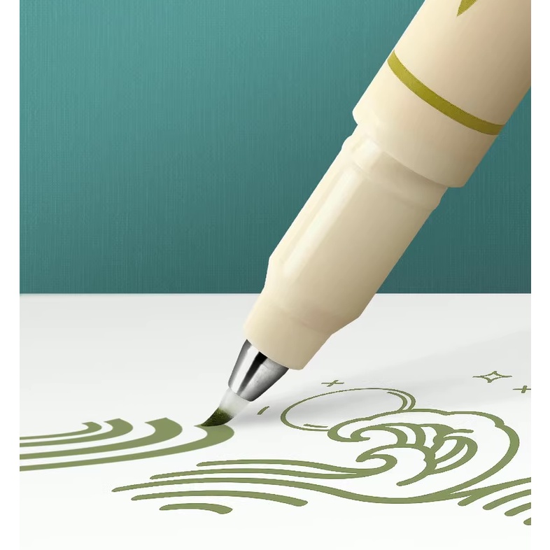 Bộ 12 Bút Brush Soft Viết Thư Pháp Calligraphy/Bullet Journal Ngòi Cao Cấp