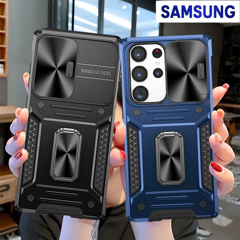 Vỏ điện thoại di động chống rơi Samsung S23 FE S23 Ultra S23 Plus A04S A13 A14 A23 A24 A33 A34 A54 Đứng Ốp Điện Thoại Dạng Giáp Có Vòng Đỡ Nam Châm Chống Rơi