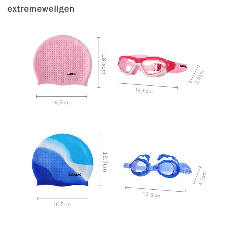 Mũ Bơi Cao Su Silicon Co Giãn Chống Thấm Nước Bảo Vệ Tai