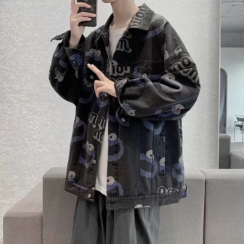 Áo Khoác Jean Phong Cách Hàn Quốc Thời Trang Cho Nam