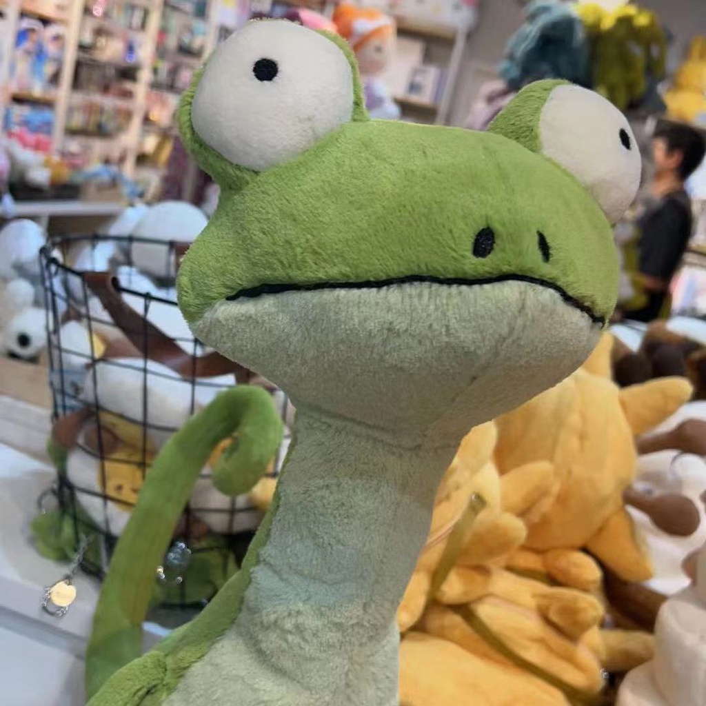 Jellycat  Cactus Chameleon Vui nhộn Sáng tạo Cactus Chameleon Quà tặng sinh nhật cho trẻ em Búp bê nhồi bông
