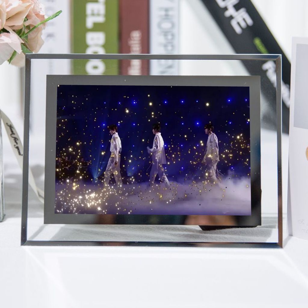 Khung Ảnh Pha Lê Wang Yuan Yi Yang Qianxi Nhóm Nhạc Tfboys