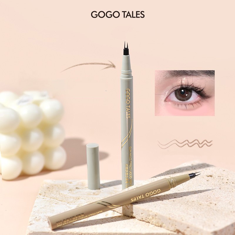 Bút kẻ mắt kẻ mi dưới 2 ngòi Gogo tales GT551