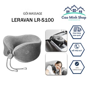 Gối massage cổ xiaomi youpin leravan lr-s100 gối kê cổ xiaomi - cao minh shop