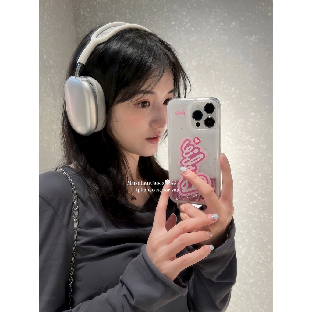 Ốp Điện Thoại Kim Tuyến Nước Chống Rơi Hình Búp Bê Barbie Cho Iphone 14promax 13 11 14pro 13pro 14