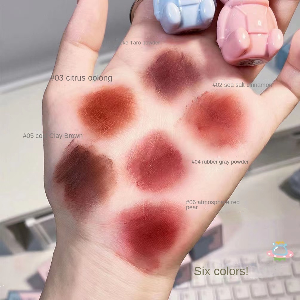 Son Môi Chống Thấm Nước Lâu Trôi 6 Màu Tùy Chọn Thiết Kế Hình Phi Hành Gia Dễ Thương