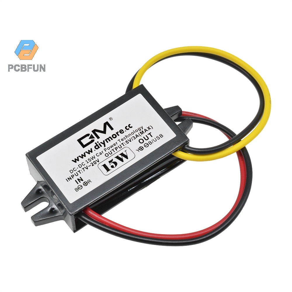 Mạch Hạ Áp Pcbfun dc-dc 12v Sang 5v 3a 15w