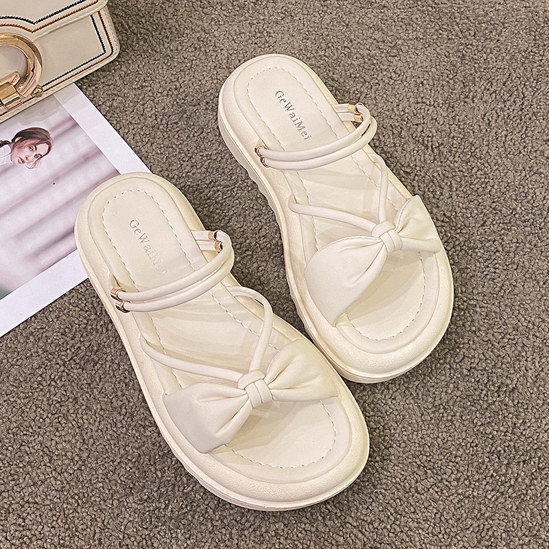 Dép bánh mì LEOSOXS 073113 đế cao chống trượt thời trang dành cho nữ