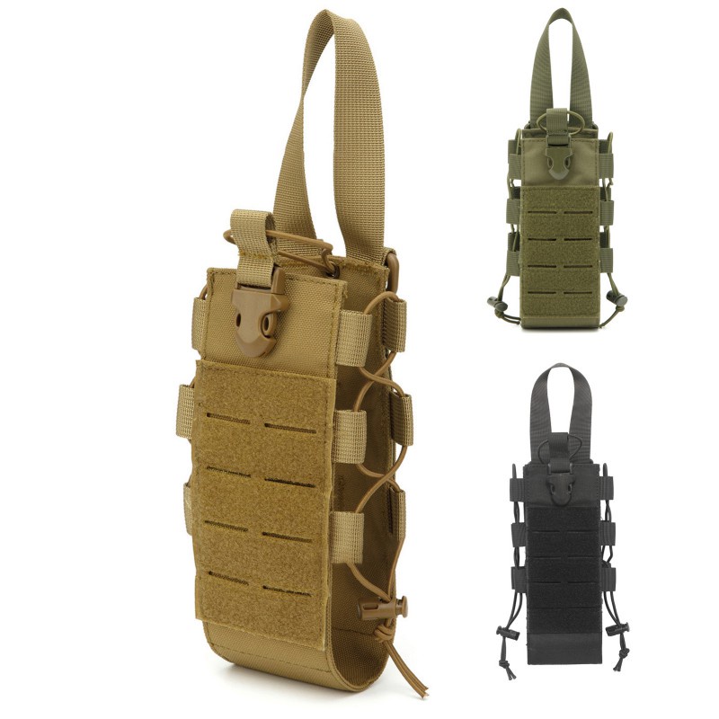 Túi Đựng Bình Nước 2-3L 1000D Bằng Nylon Có Dây Rút Tiện Dụng Cho Hoạt Động Ngoài Trời