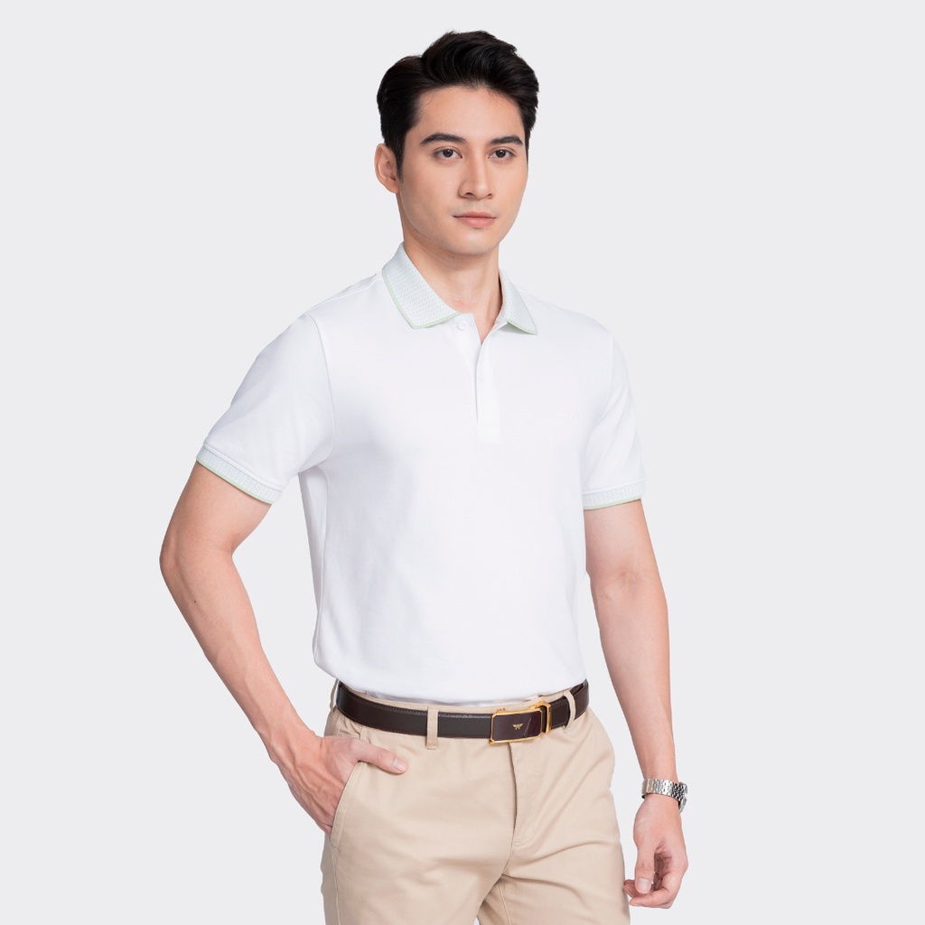 [MỚI] Áo polo nam ngắn tay ARISTINO phom Regular fit, chất liệu Cotton thoáng mát, thấm hút tốt - APS169S3