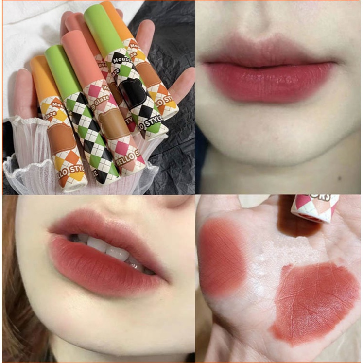 Son Môi Dạng Lỏng Lâu Trôi Dưỡng Ẩm Tự Nhiên Hình Hello Kitty