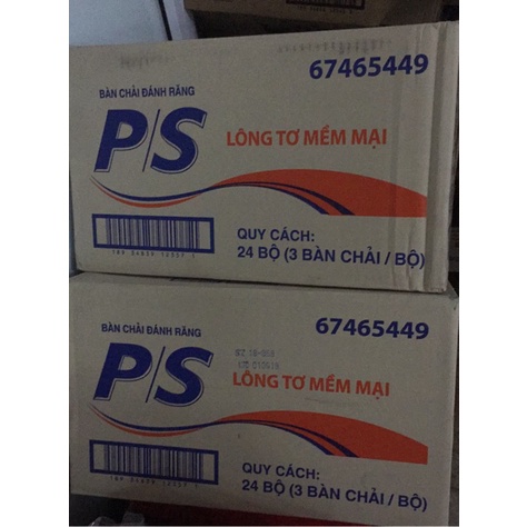 Bàn Chải Đánh Răng P/S mua 2 Tặng 1. Làm sạch răng hiệu quả