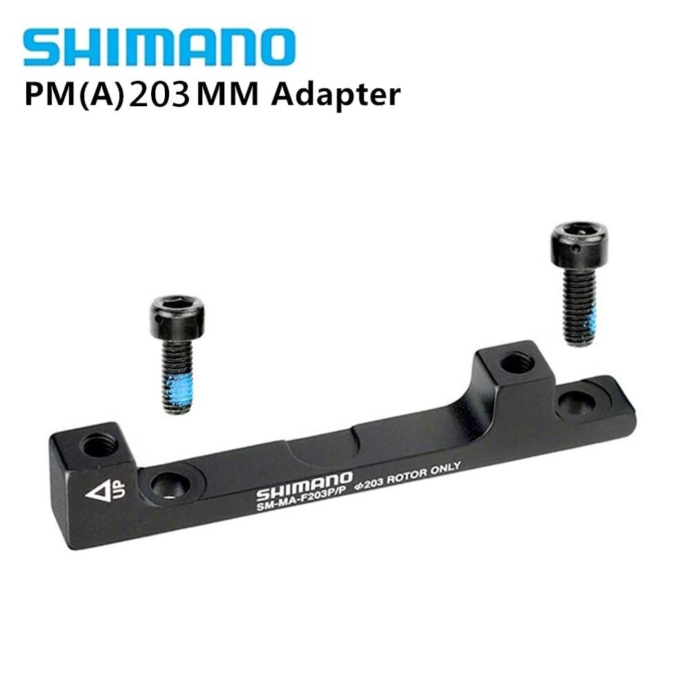 Bộ Chuyển Đổi Đĩa Phanh Trước Và Sau Shimano SM MA F203P / P (PM Caliper Sang PM) 203mm