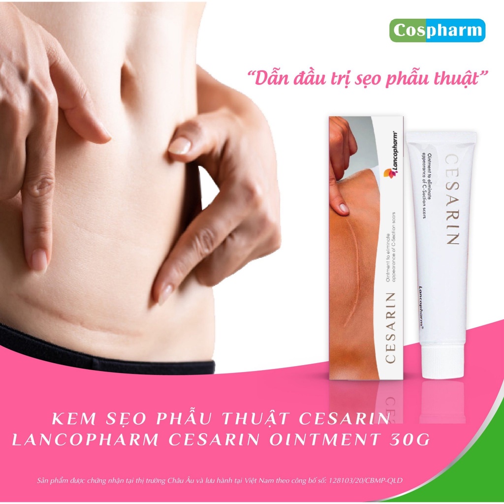 KEM SẸO LANCOPHARM CESARIN OINTMENT #helenngocshop #skincare