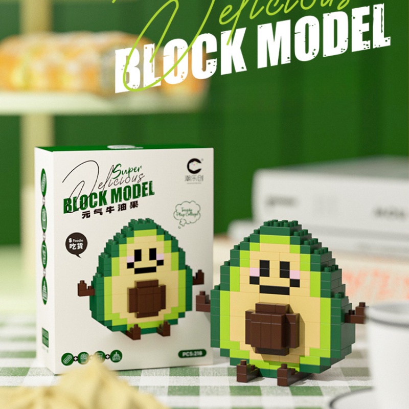 Mô Hình Lắp Ráp Khoai Tây Chiên / Burger Dễ Thương 8921-8932