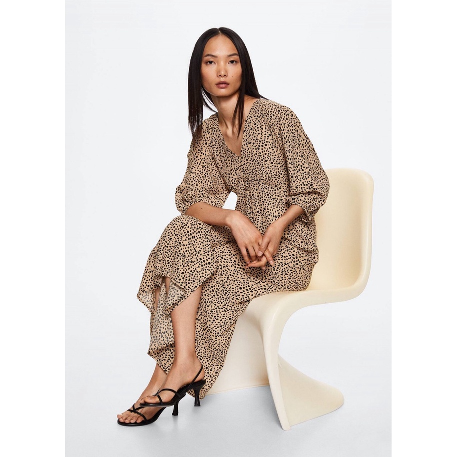 Đầm Beo Nâu M.a.n.g.o